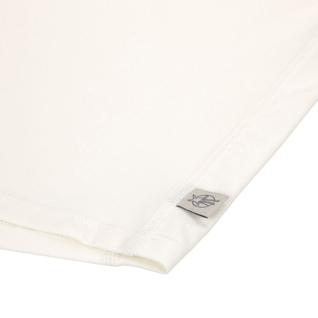 Lässig T-shirt de bain à manches longues Beach Dog Sea Salt Blanc