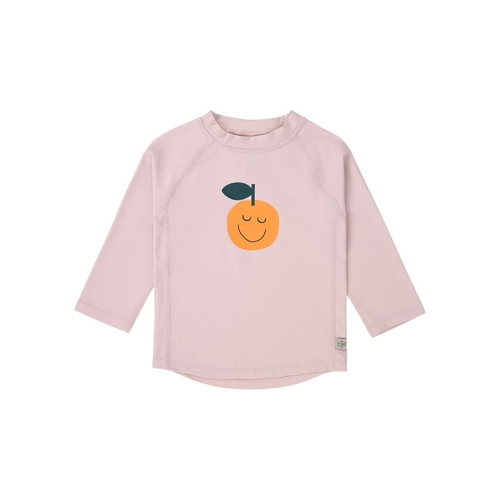 Lässig Zwemshirt Lange Mouw Orange Pale Pink