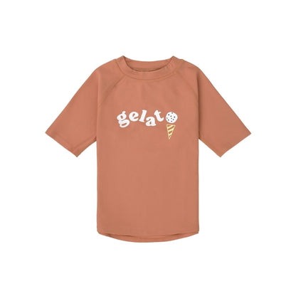 Lässig Zwemshirt Korte Mouw Clay Unisex