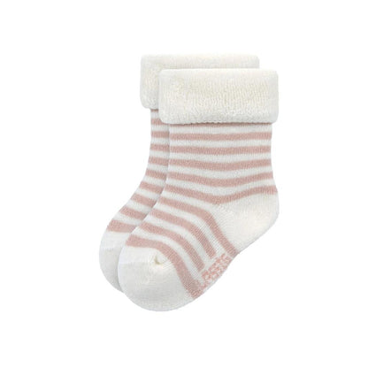 Lässig Chaussettes Terry GOTS Duck Rose – 3 pièces