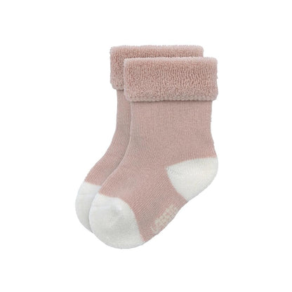 Lässig Chaussettes Terry GOTS Duck Rose – 3 pièces