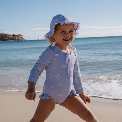 Little Dutch Maillot de bain à manches longues Dreamy Lavender Purple