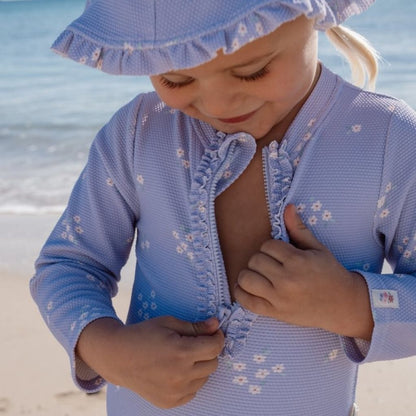 Little Dutch Maillot de bain à manches longues Dreamy Lavender Purple