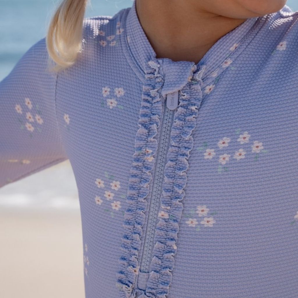 Little Dutch Maillot de bain à manches longues Dreamy Lavender Purple