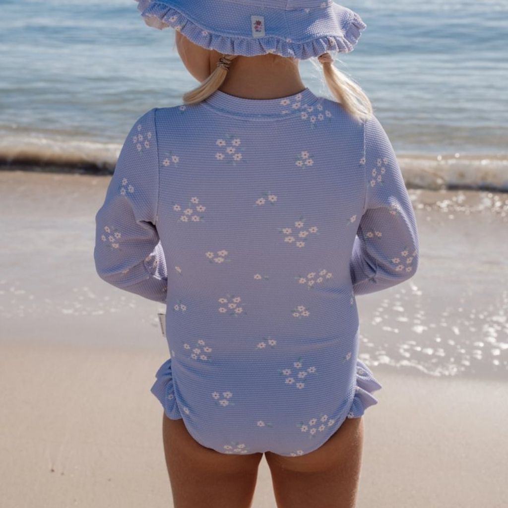 Little Dutch Maillot de bain à manches longues Dreamy Lavender Purple