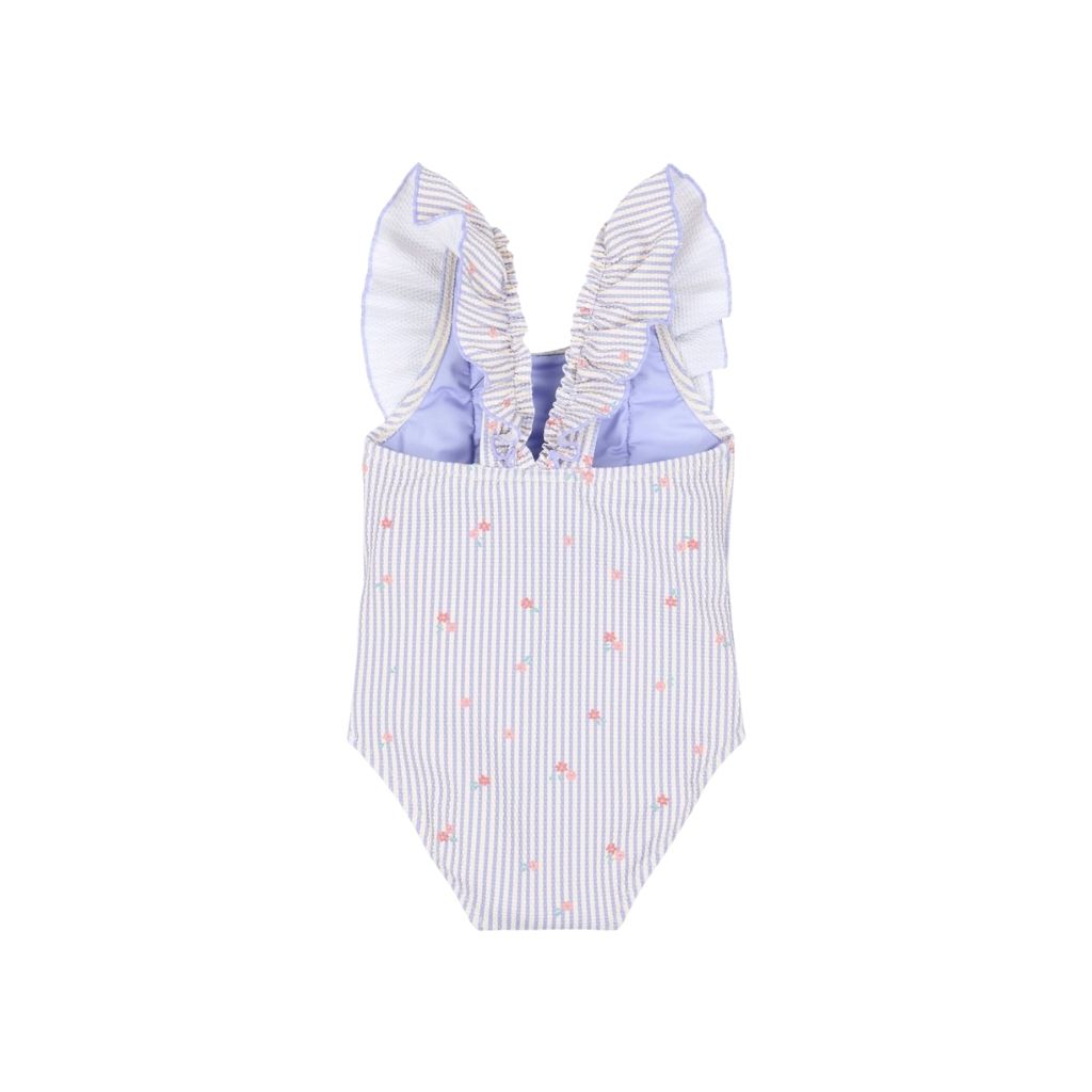 Little Dutch Maillot de bain sans manches Dreamy Stripes Purple