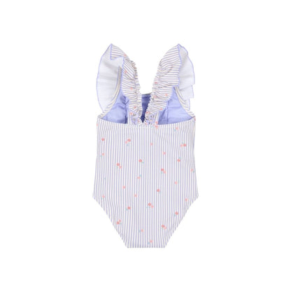 Little Dutch Maillot de bain sans manches Dreamy Stripes Purple