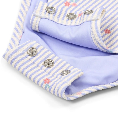 Little Dutch Maillot de bain sans manches Dreamy Stripes Purple