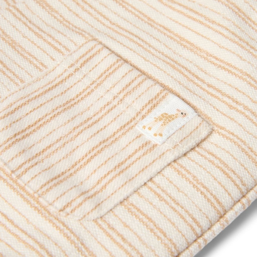 Little Dutch Broek Safari Friends Stripe Brown Uniseks