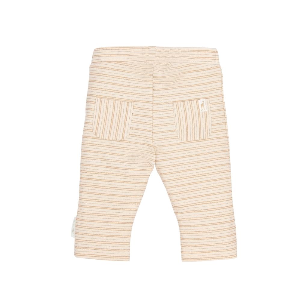 Little Dutch Broek Safari Friends Stripe Brown Uniseks