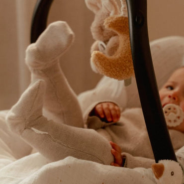 Little Dutch Gebreide broek Soft Beige