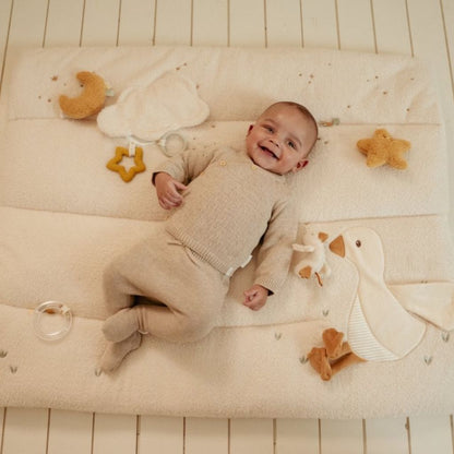 Little Dutch cardigan cache-cœur tricoté Soft Beige