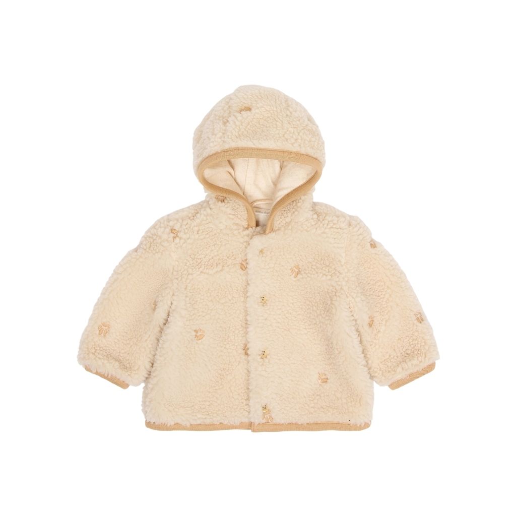 Little Dutch Jas Teddy Safari Friends Sand Uniseks
