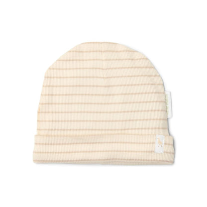 Little Dutch Muts Stripe uniseks Soft Beige