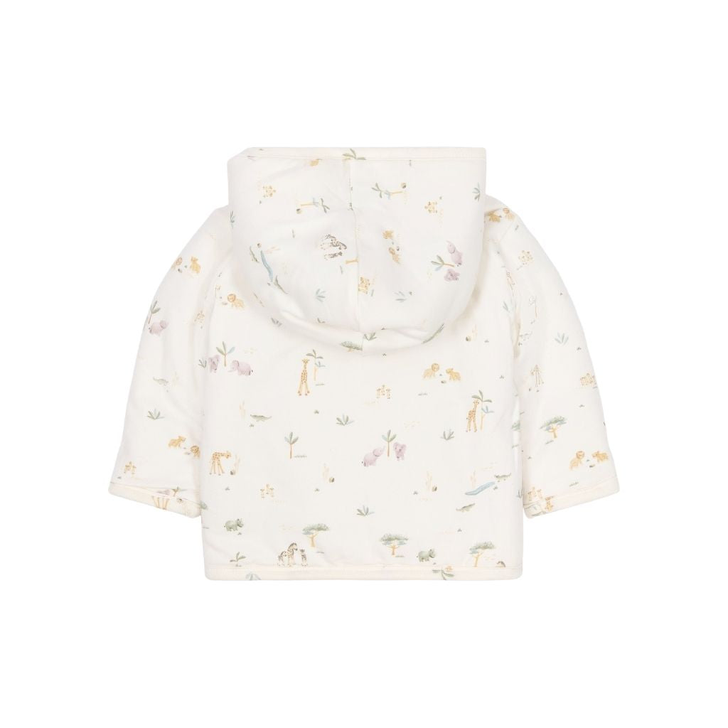 Little Dutch Veste Reversible Safari Friends Beige Unisexe 