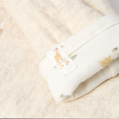 Little Dutch Veste Reversible Safari Friends Beige Unisexe 