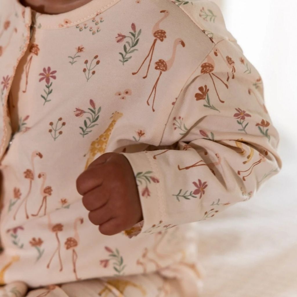 Little Dutch Pyjama Safari Friends Flamingo Pastel Pink