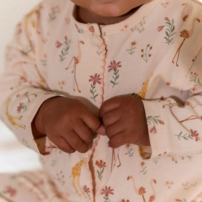 Little Dutch Pyjama Safari Friends Flamingo Pastel Pink