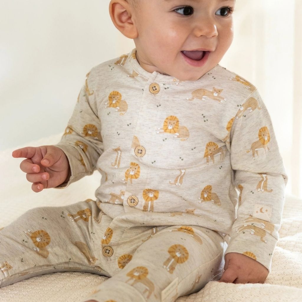 Little Dutch Pyjama Safari Friends Lion Beige Uniseks