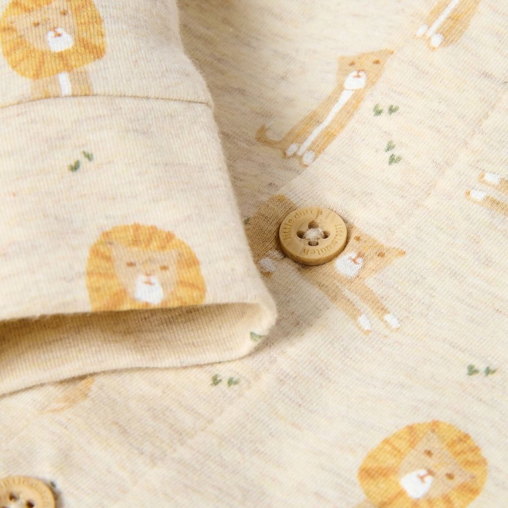 Little Dutch Pyjama Safari Friends Lion Beige Uniseks