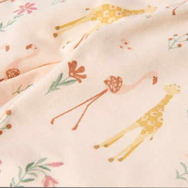Little Dutch 2-Delige Pyjama Safari Friends Flamingo Deep Pink