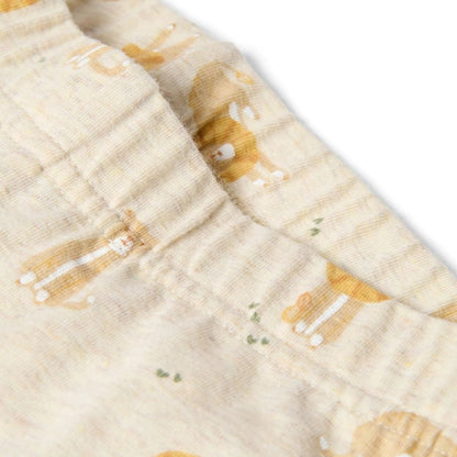 Little Dutch 2-Delige Pyjama Safari Friends Lion Beige