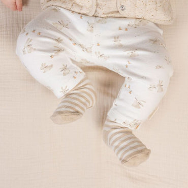 Little Dutch Sokken Baby Bunny Sand - 3 stuks