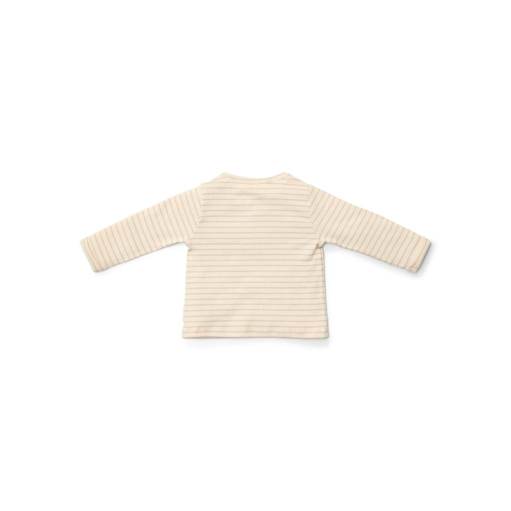 Little Dutch T-shirt lange mouw Stripe Sand