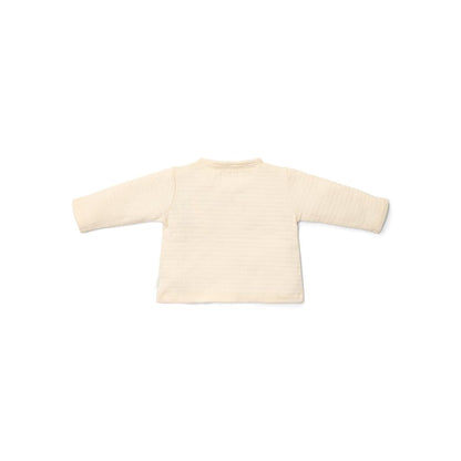 Little Dutch T-shirt overslag lange mouw Creme