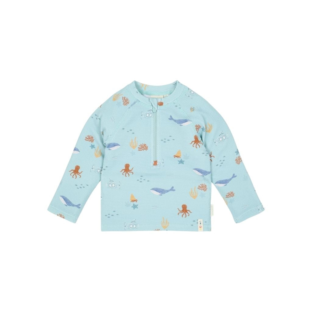 Little Dutch Zwemshirt lange mouwen Ocean Friends Multi