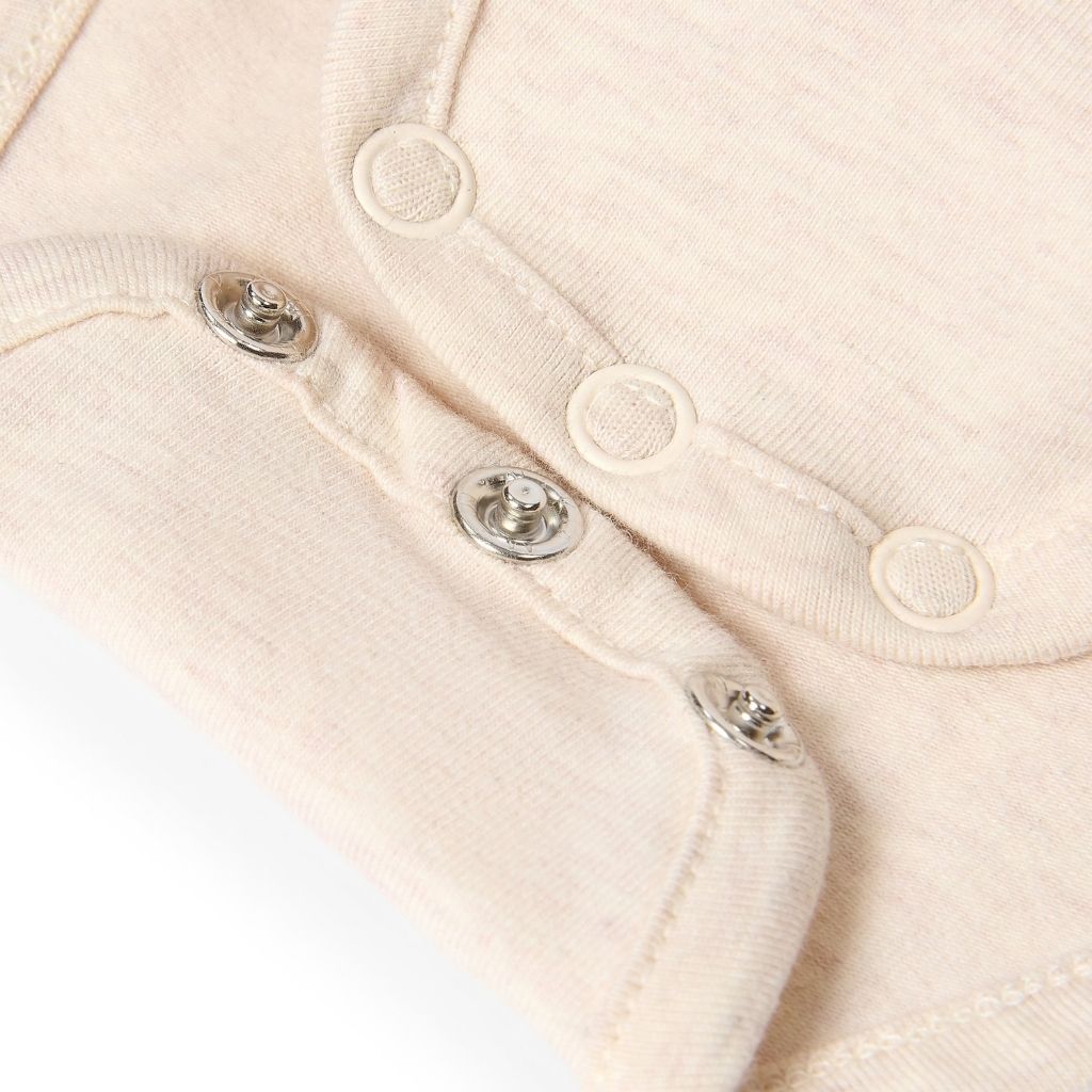 Little Dutch Body à Manches Longues Safari Friends Beige Unisexe 