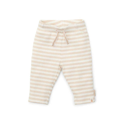 Little Dutch Pantalon Baby Bunny Rayures Sand