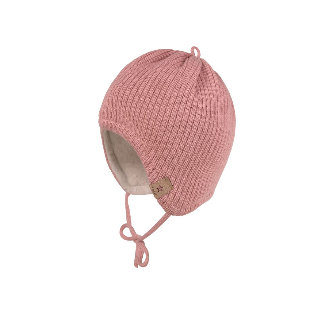 Maximo Bonnet Rib Inca Filles Ash Pink 