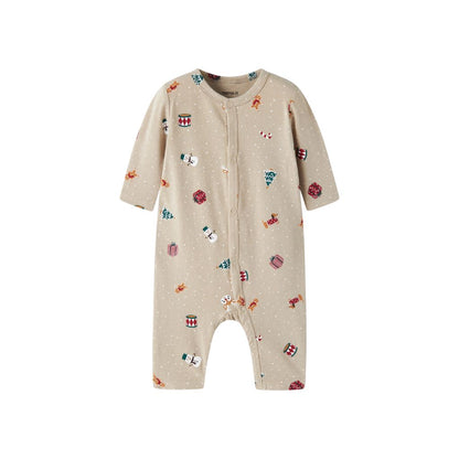 Name it Pyjama AOP Pure Cashmere Beige Unisexe