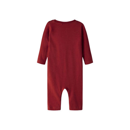 Name it Pyjama Rendier Red Dahlia Uniseks