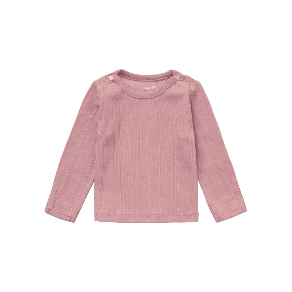 Noppies T-shirt Lange Mouwen Deauville Mauve Unisex
