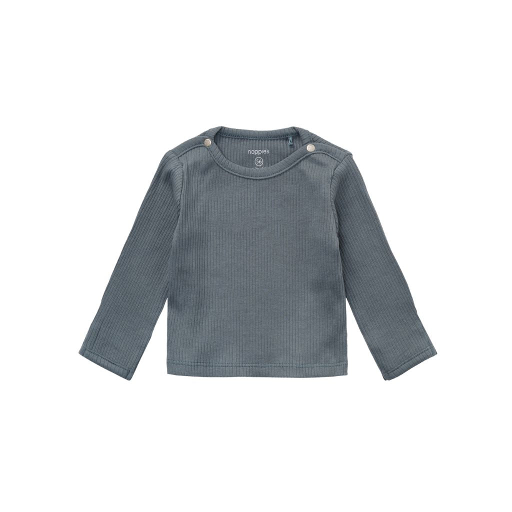 Noppies T-shirt Manches Longues Stormy Weather Unisexe