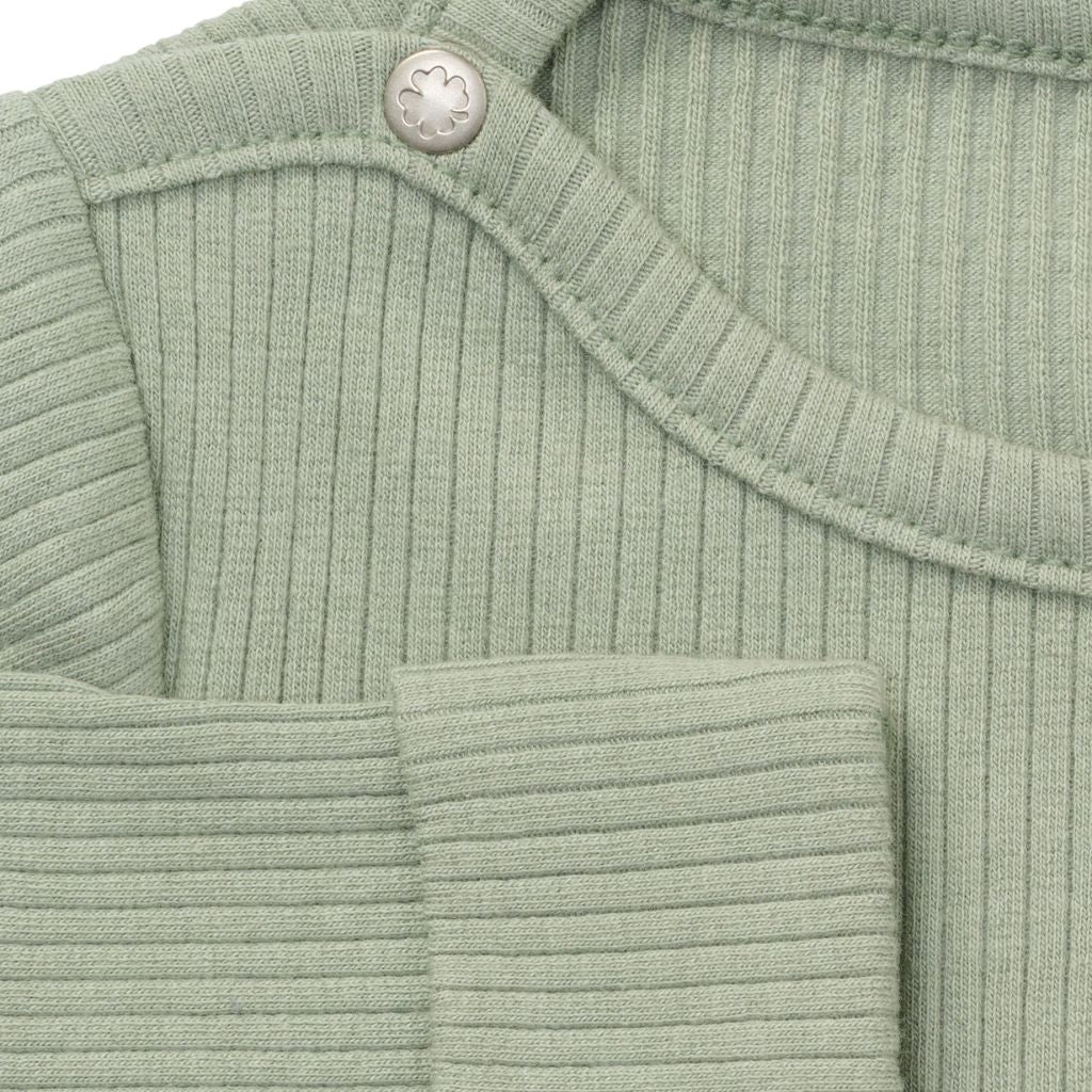 Noppies T-shirt Manches Longues Iceberg Green Unisexe