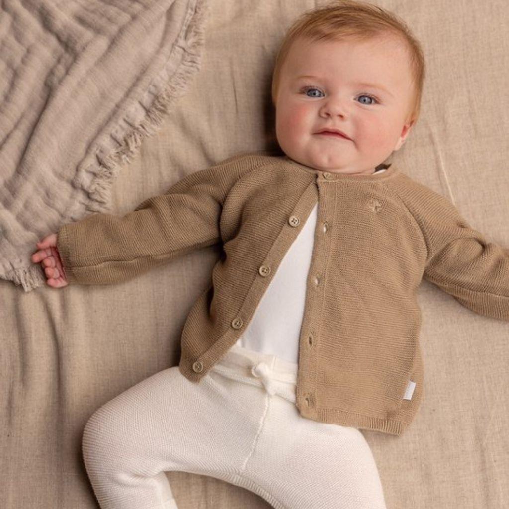 Noppies Cardigan Knit Naga Taupe Melange