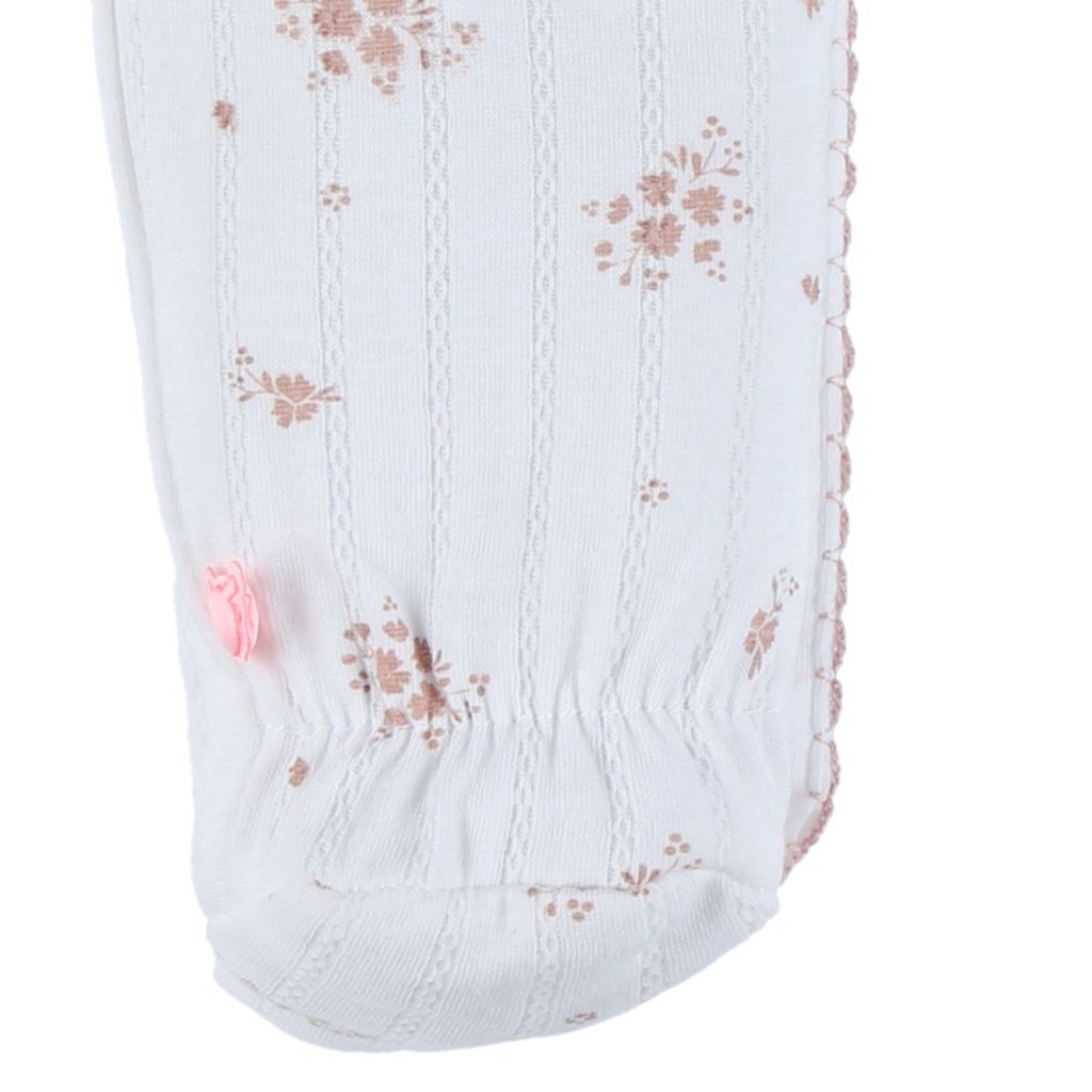 Noukie's Baby Pyjama Vintage Flowers Beige/Wit