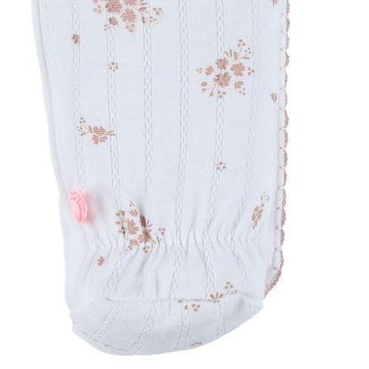 Noukie's Baby Pyjama Vintage Flowers Beige/Wit