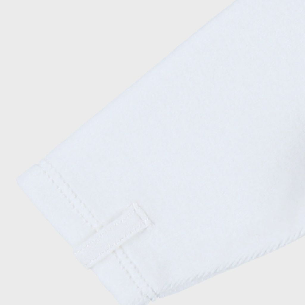 Noukie's Pyjama Fluffy Fluweel Wit