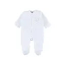 Noukie's Pyjama met voet wit