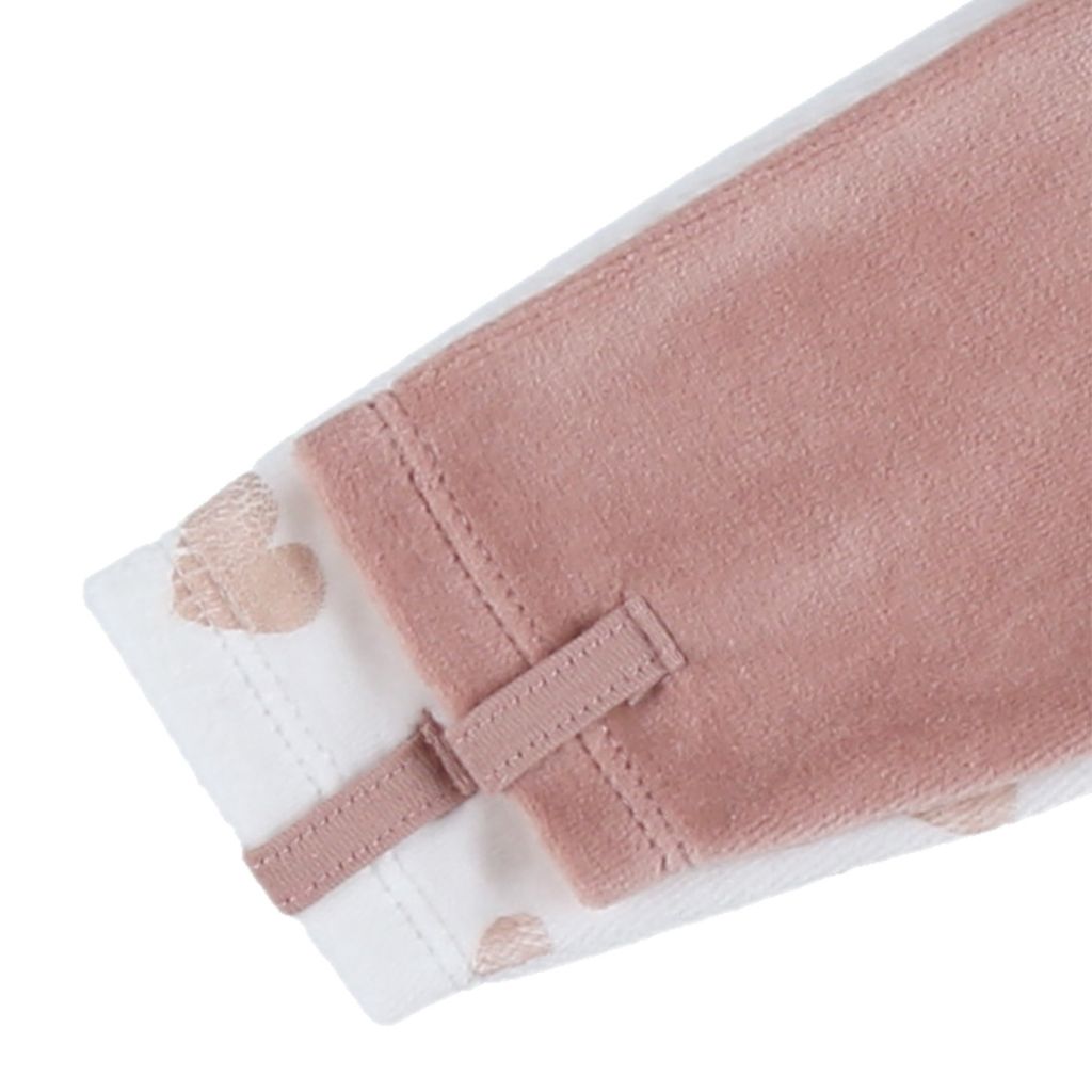 Noukie's Pyjamas pour bébé Mon Cœur rose/blanc – 2 pièces
