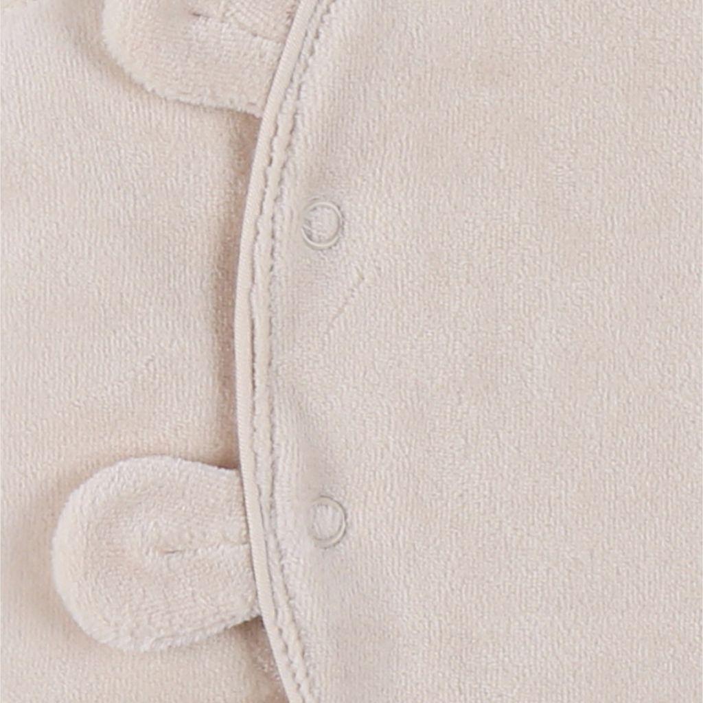 Noukie's Pyjama Fluwelen beige