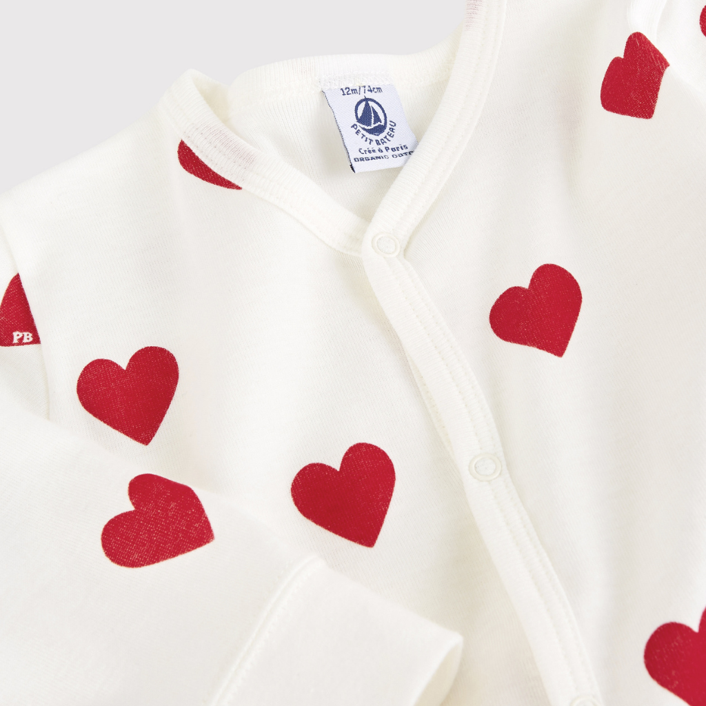 Petit Bateau Pyjama Cœur
