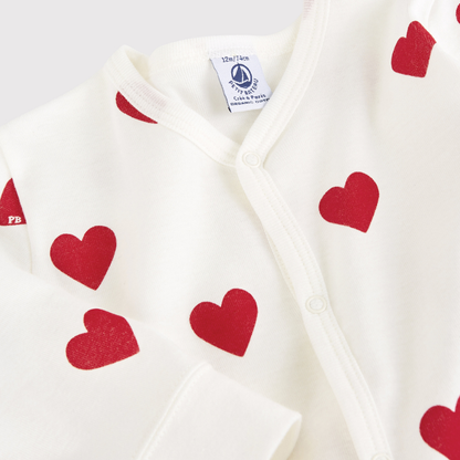 Petit Bateau Pyjama Cœur