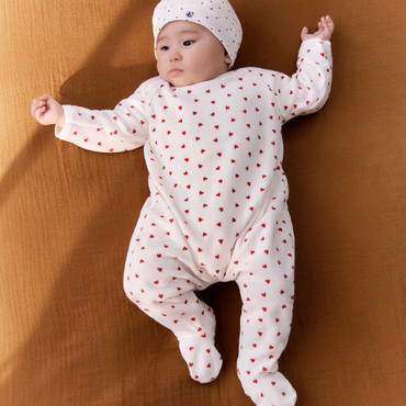 Petit Bateau Pyjama Hartjesmotief
