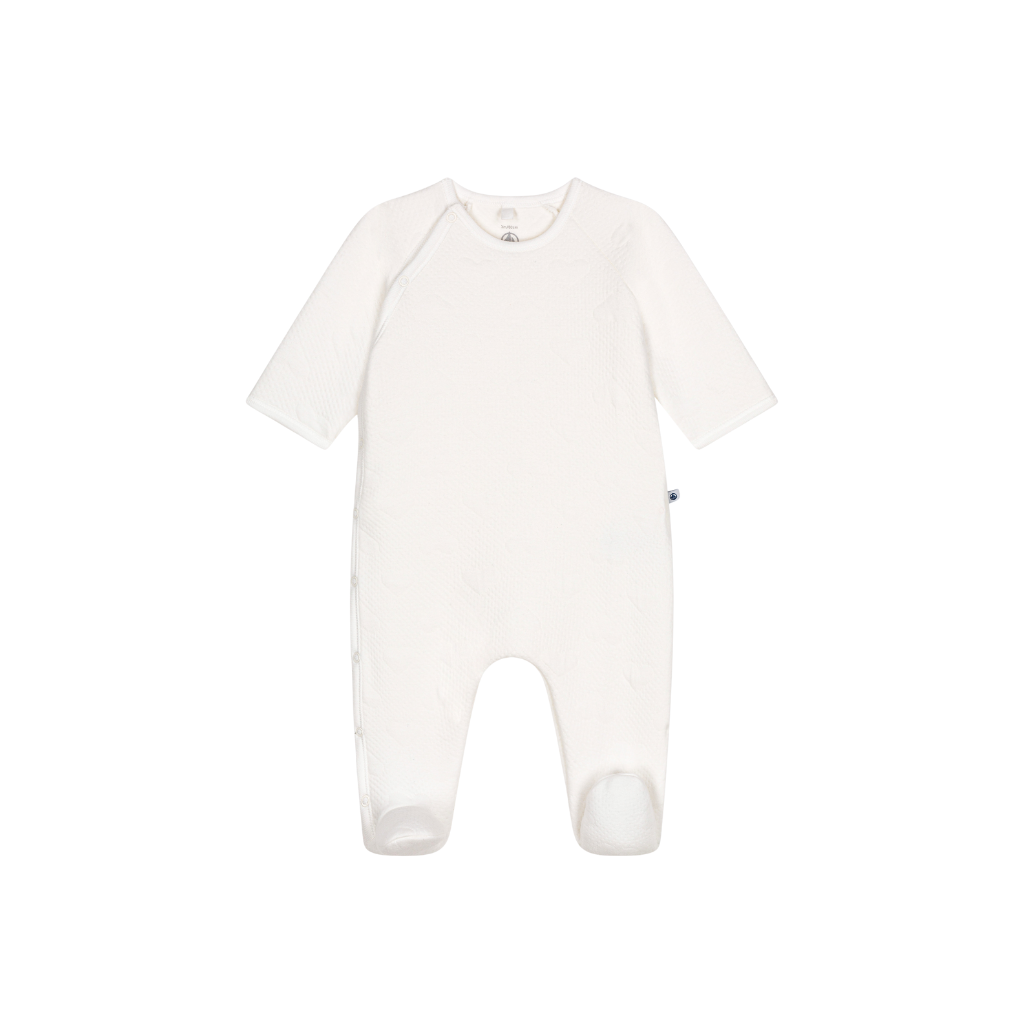 Petit Bateau Pyjama wit tubic