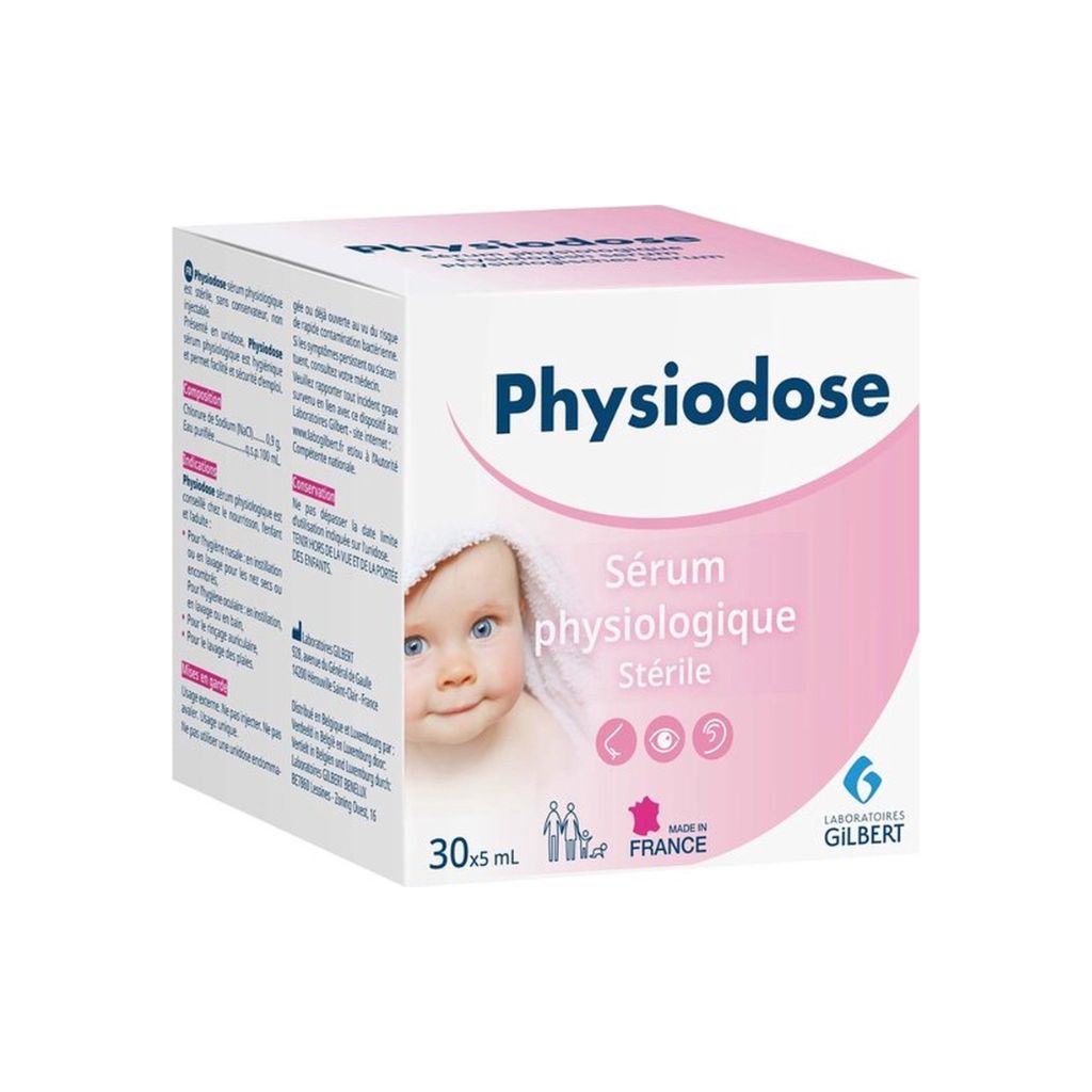 Physiodose Fysiologisch Serum steriel unidoses 30x5ml